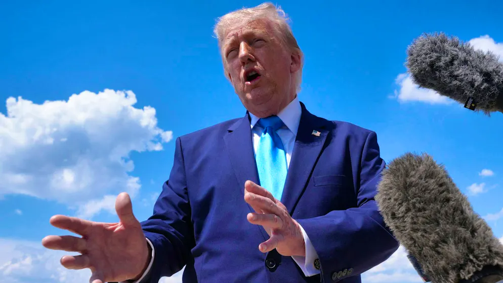 Trump wants to take center stage at US anniversary celebration. (stock image)