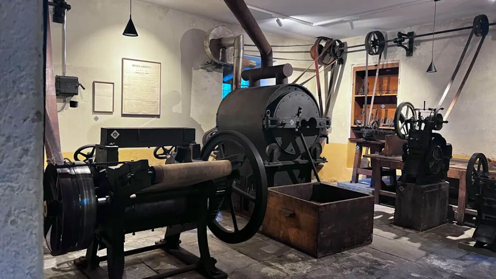 GR: il Museo del Tabacco a Brusio ricorda 150 anni di storia – Gallery. In una sala del Museo del Tabacco sono conservati tutti i macchinari che servivano alla lavorazione.