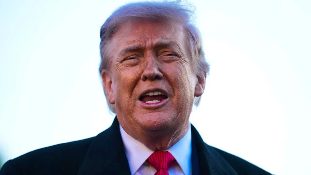 ARCHIVE - US President Donald Trump speaks in Washington. Photo: Mark Schiefelbein/AP/dpa