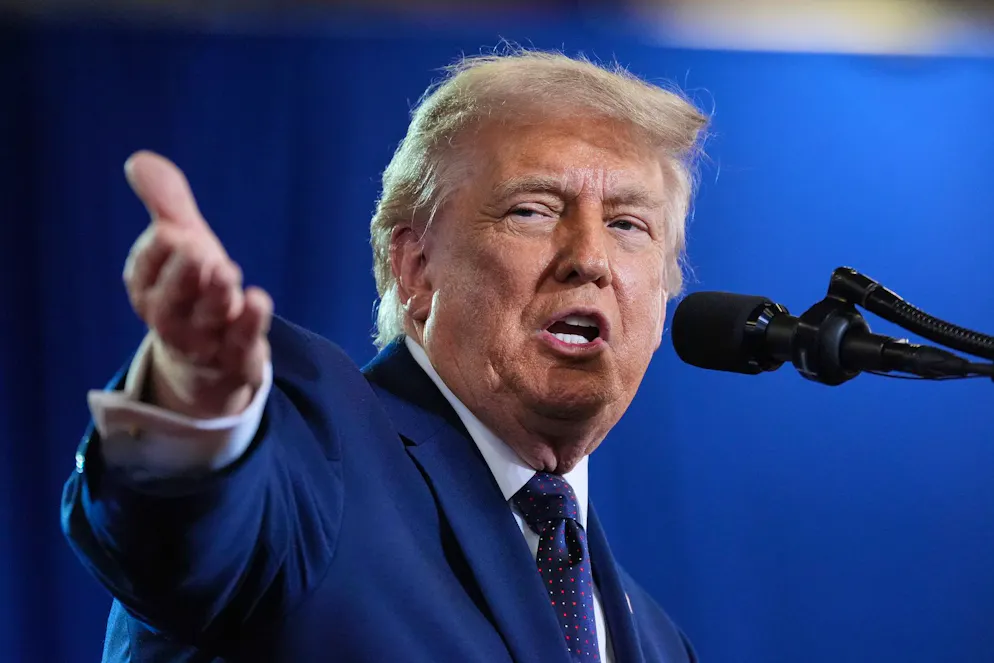 Trump in una foto scattata il 22 maggio (immagine illustrativa).