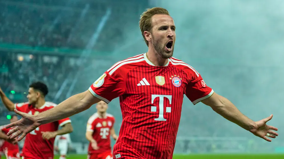 DFB-Pokal. Kane schiesst Stuttgart mit Hattrick ab: Bayern München gewinnt das Double