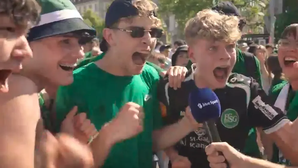 Euphoric fans celebrate long-awaited title. 