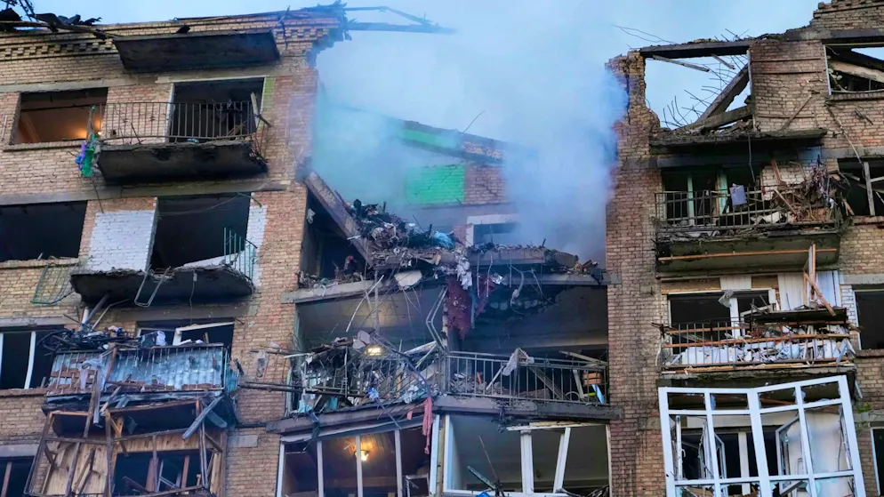 Russia deployed Oreshnik missile - for the first time near Kiev - Gallery. Many houses and other civilian buildings in particular were damaged.