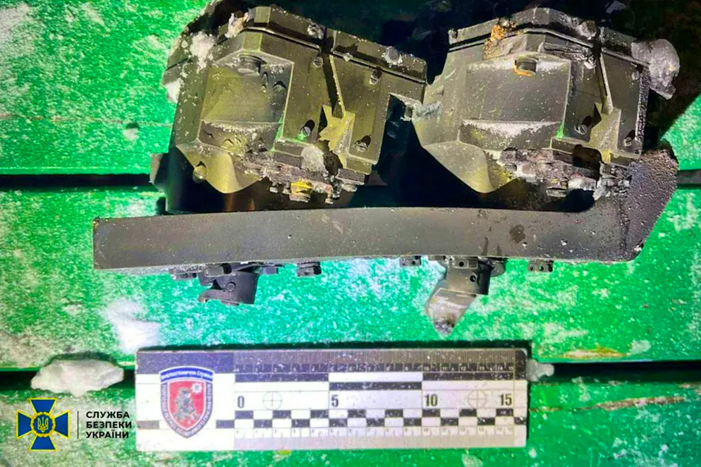 This is what parts of the Oreshnik missile look like.