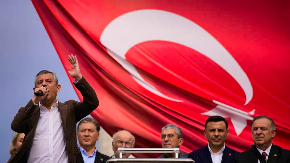 ARCHIVE - The leader of Turkey's opposition Republican People's Party (CHP), Özgur Özel. Photo: Emrah Gurel/AP/dpa