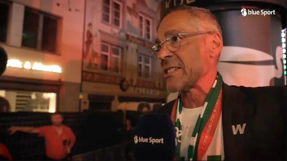 Thick air despite Cup triumph. FCSG boss Hüppi: 