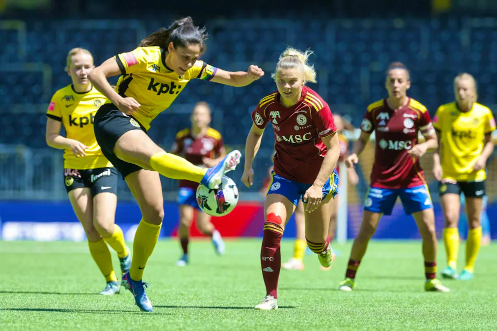 Laura Frey had the YB equalizer on her feet.