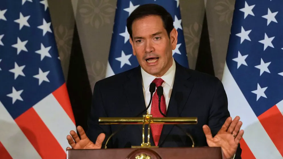 Il Segretario di Stato americano Marco Rubio.