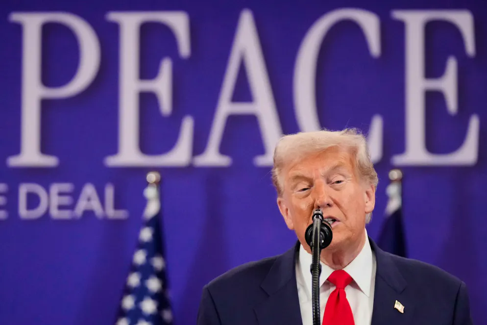 Trump inszeniert sich gern als Friedensstifter. Die US-Armee hat unter ihm sieben Staaten militärisch angegriffen und acht eine bewaffnete Intervention angedroht (Archivbild).