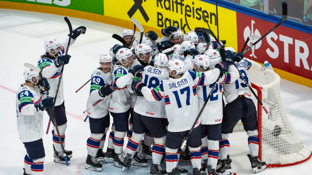 Die Norweger feiern den 4:1-Sieg über Tschechien – und können die erfolgreiste WM ihrer Geschichte in der Schweiz hinlegen