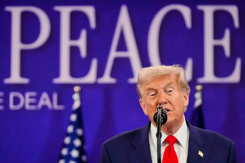 Trump likes to present himself as a peacemaker. Under him, the US army has attacked seven countries militarily and threatened eight with armed intervention (archive image).