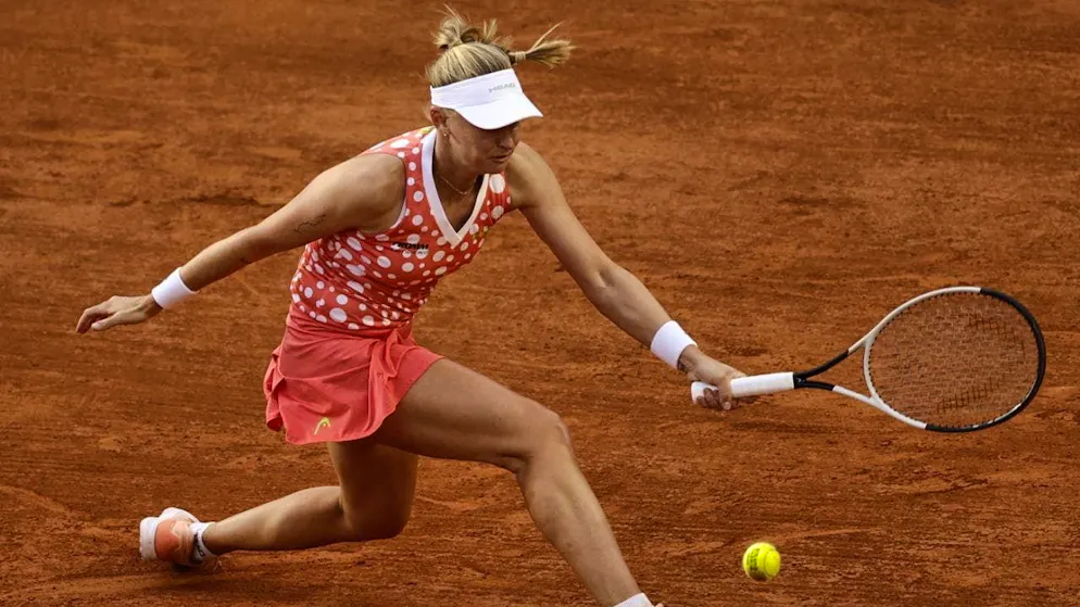 Jil Teichmann is through to the third round at the French Open.