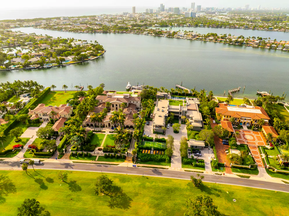 Many famous personalities such as Tom Brady also own a home on the island.