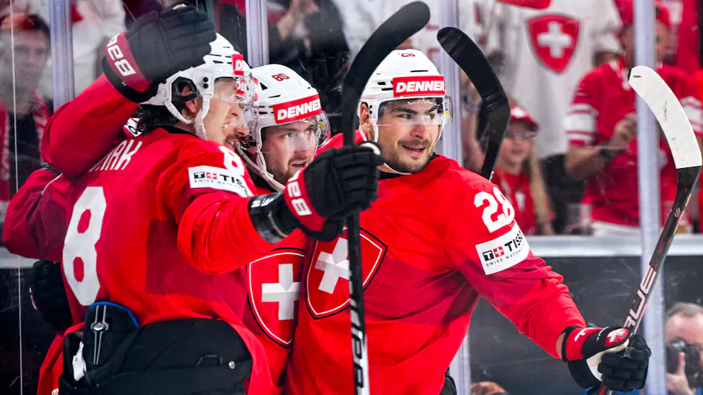 Mondial de hockey. Sous les yeux de Marco Odermatt, la Suisse poursuit son récital !