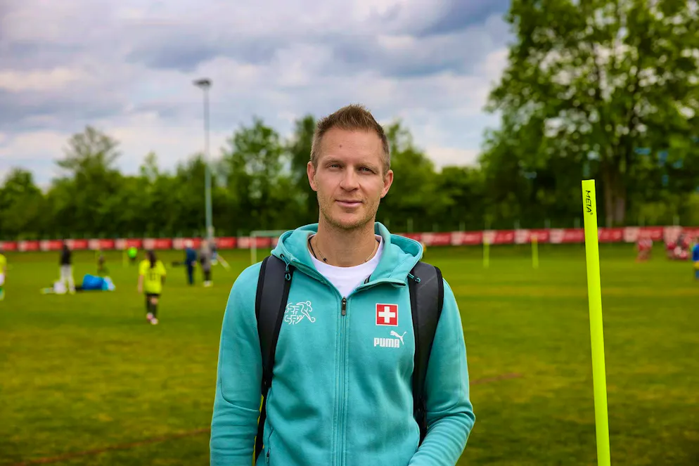 UBS Football Cup Diepoldsau. Felix Grütter, de l'Association suisse de football (ASF), est chargé du marketing dans le domaine du football de masse et de l'eFootball.