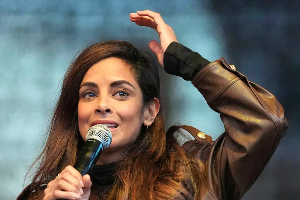 The actress and presenter Collien Fernandes.
