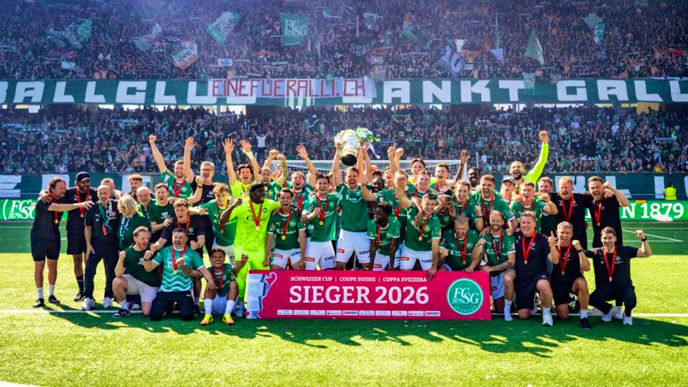 Despite one of the most successful seasons in the club's history, FC St. Gallen is facing an acid test. (archive picture)