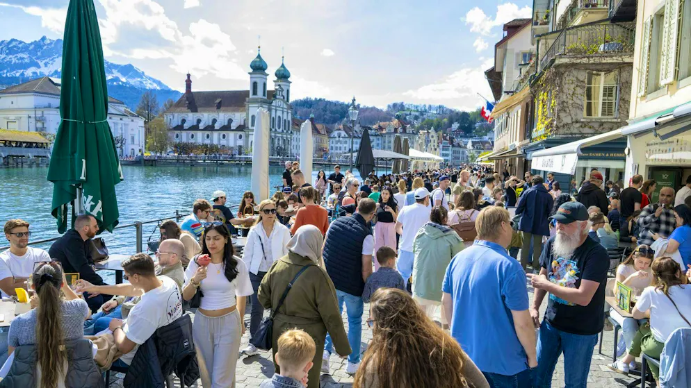 A popular destination for tourists from Switzerland and abroad: Lucerne. (archive picture)