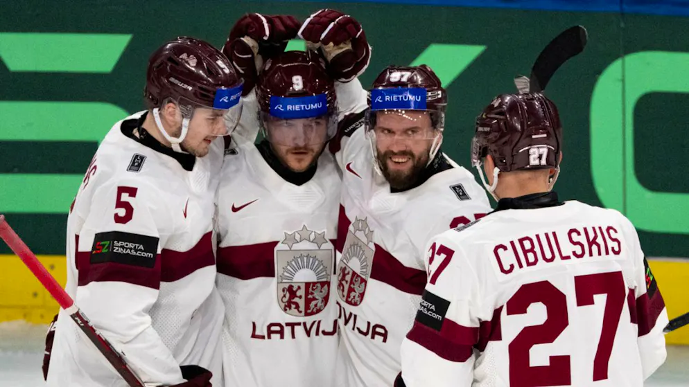 Lettland steht als WM-Viertelfinalist fest