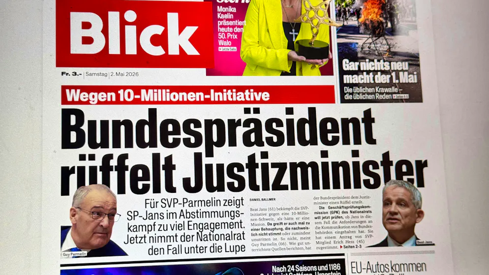 C'est ce qu'a rapporté le "Blick" début mai.