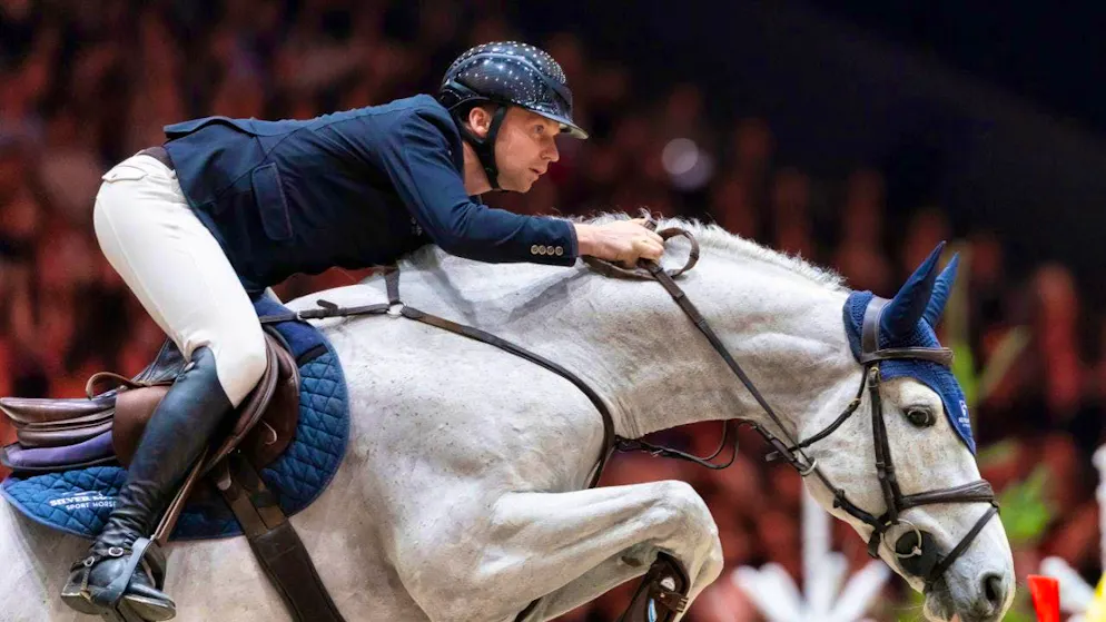 Jason Smith in the saddle on Picobello is now also riding for the Swiss Nations Cup team for the first time in St. Gallen