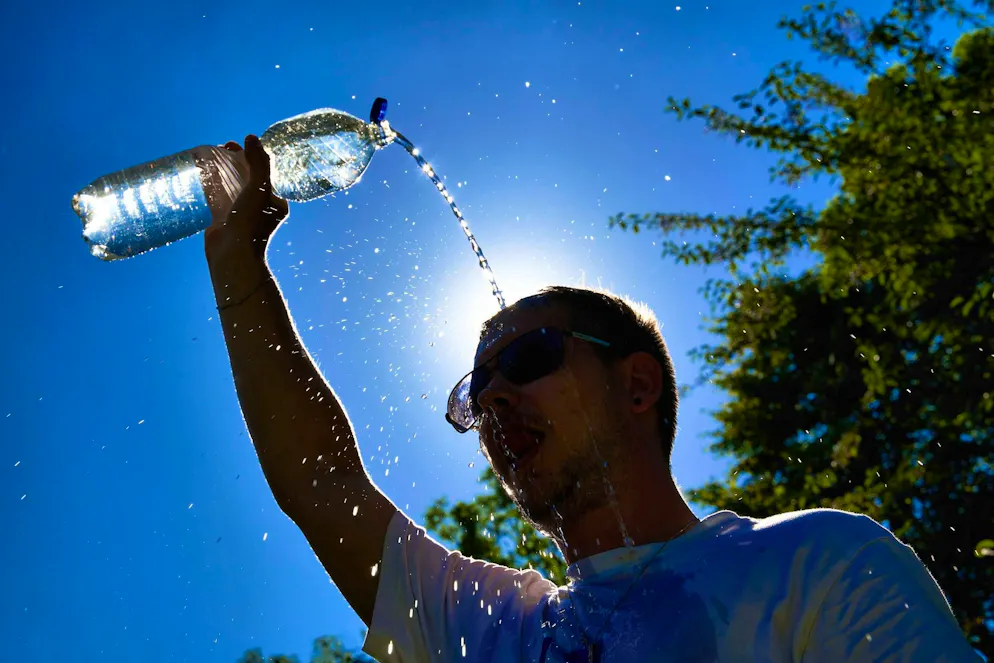 It will be over 30 degrees in Switzerland over the next few days.