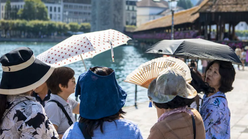 bluewin.ch - Iran war hits Swiss tourism hard