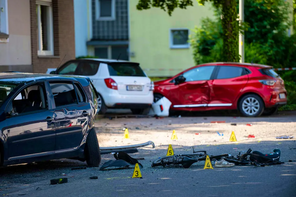 One of the children died in hospital after a serious accident.