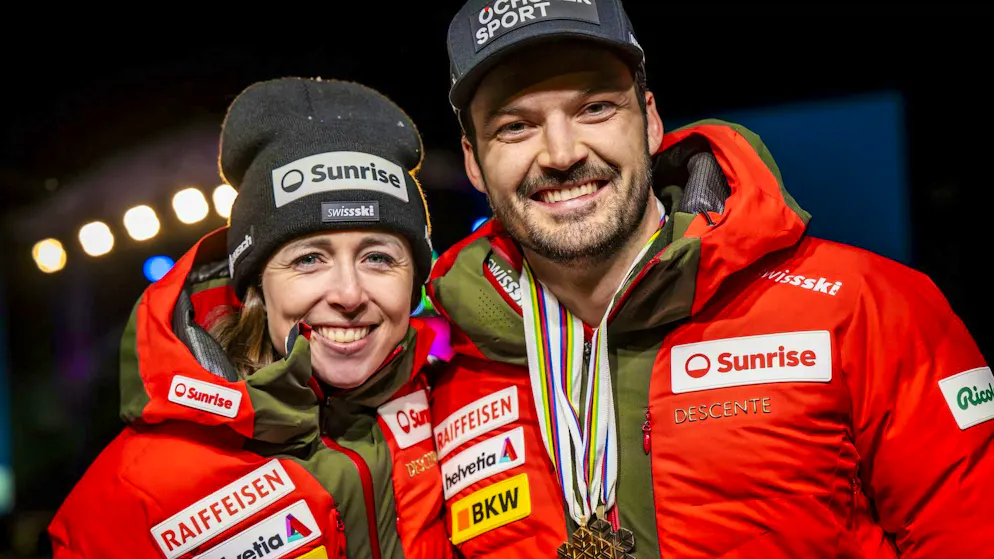 Zoé Chastan and Loïc Meillard have become parents.