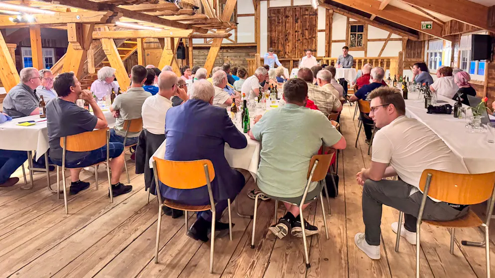 Die SVP Rheintal traf sich im Ribelhof in Altstätten SG zur Hauptversammlung.