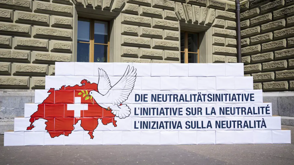 Gli elettori saranno chiamati ad esprimersi sull'iniziativa sulla neutralità dopo le vacanze estive