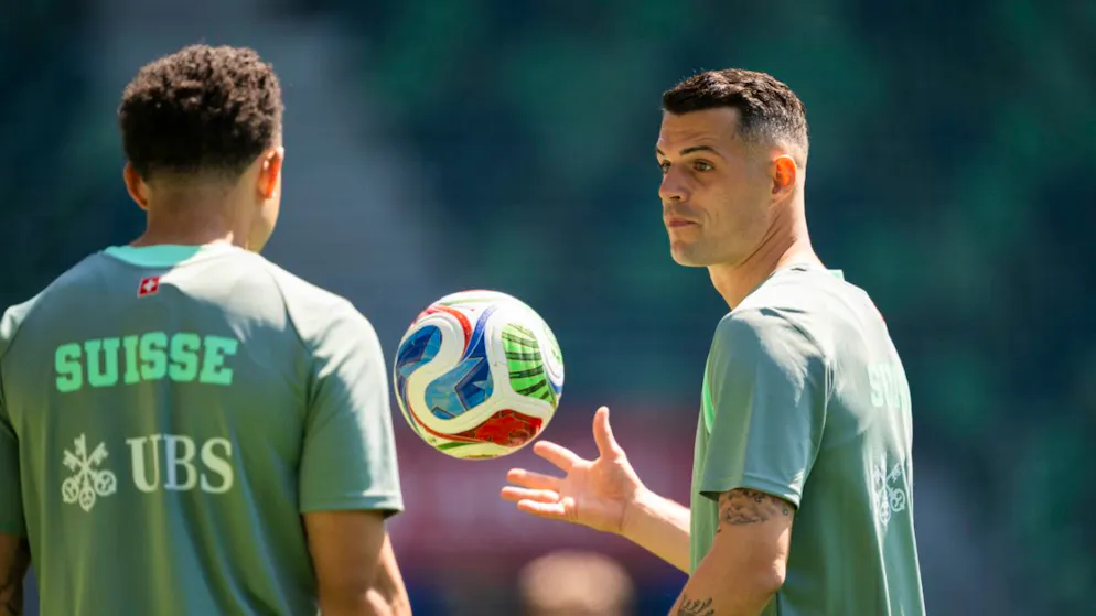 Das WM-Team ist komplett – Gallery. Auch Captain Granit Xhaka ist in St. Gallen angekommen