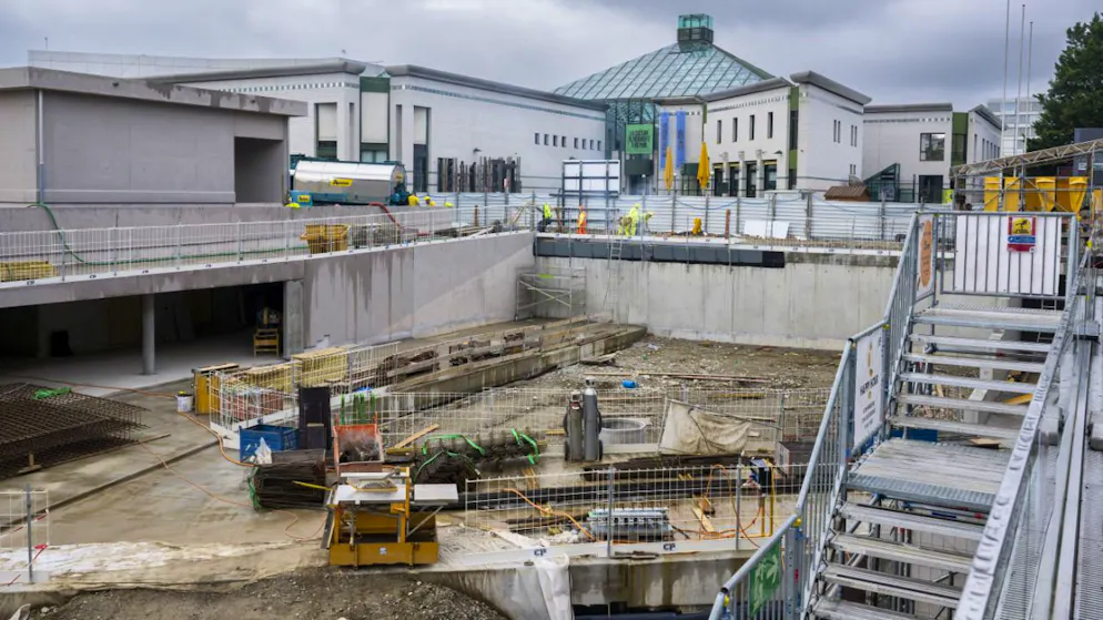 Dans la construction le volume de l'emploi a fait du surplace (archives).