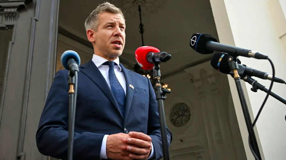 Il premier ungherese Peter Magyar