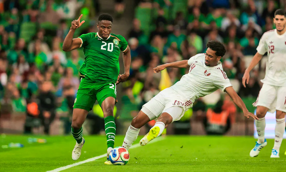 Ireland prevail against Qatar.