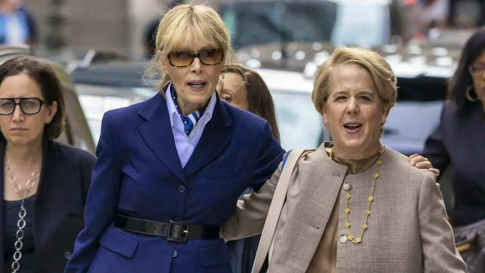 Jean Carroll leaves a Manhattan court on September 6, 2024.