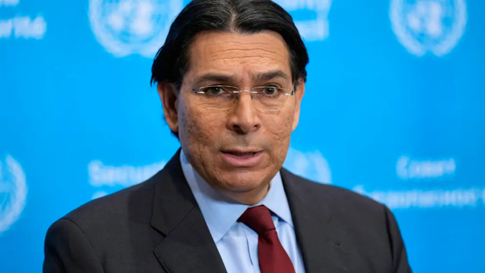 ARCHIV – Der israelische Botschafter bei den Vereinten Nationen, Danny Danon. Foto: Seth Wenig/AP/dpa/Archivbild