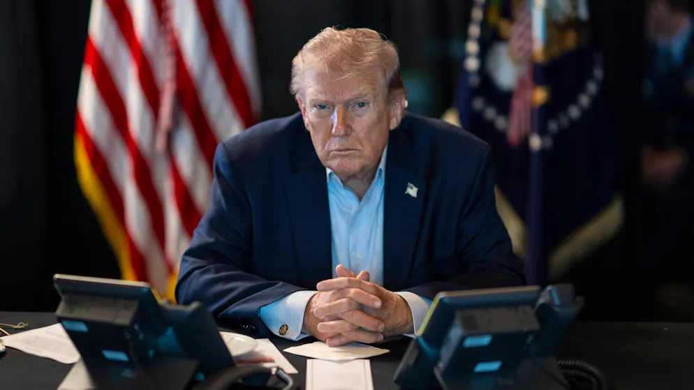 Guerra in Medio Oriente. Trump nella Situation Room con i suoi consiglieri, pronto per la decisione finale sull'Iran