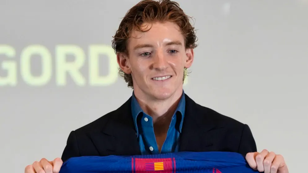 Fünfjahresvertrag. Gordon von Newcastle zu Barcelona