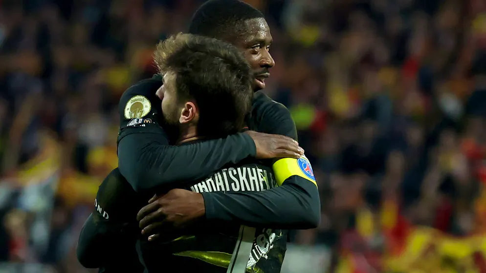 Dembélé et Kvaratskhelia, la paire d'as du PSG