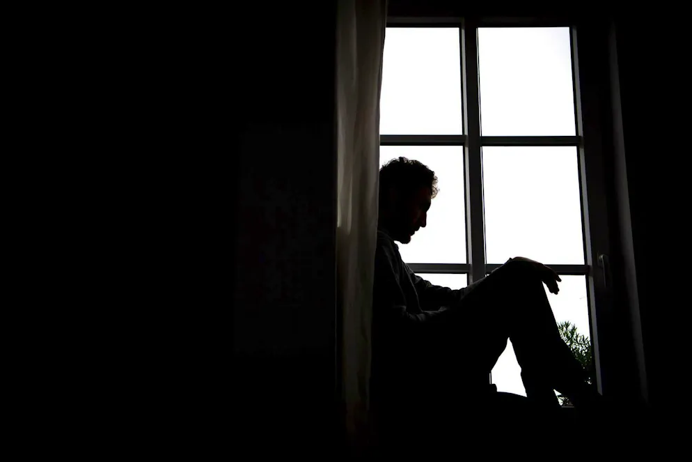 Those who do not actively seek help fall through the net more easily in the care system. According to Habermeyer, this particularly affects young men. (symbolic image)