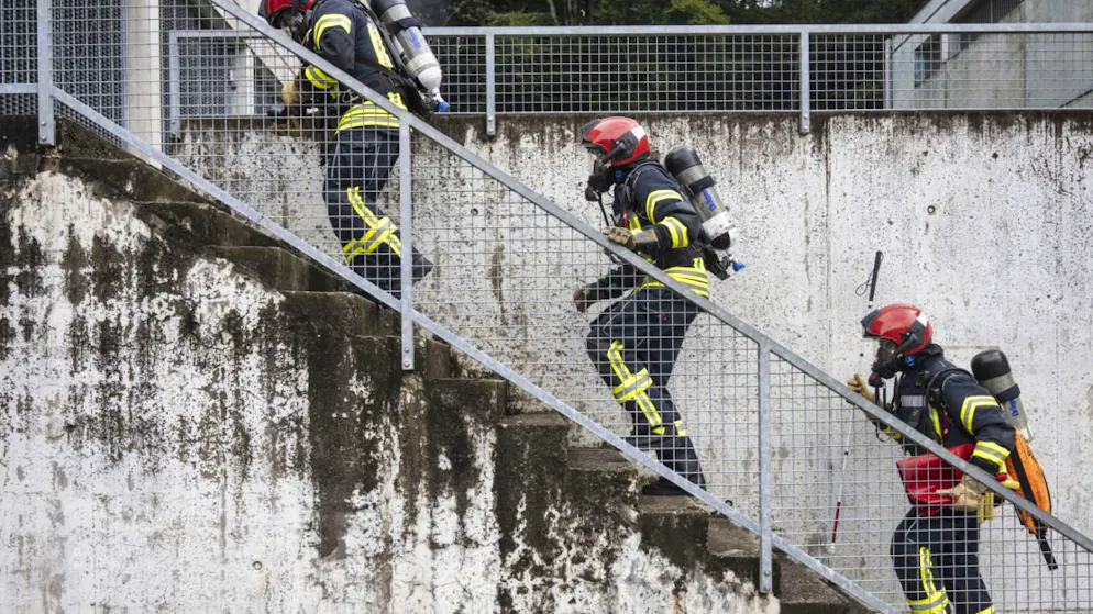 Un important incendie s'est déclaré vendredi après-midi dans un immeuble de la Via Maggio à Viganello, un quartier de Lugano. (photo prétexte)