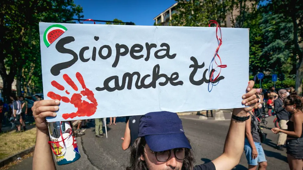 Proteste in tutta Italia oggi.
