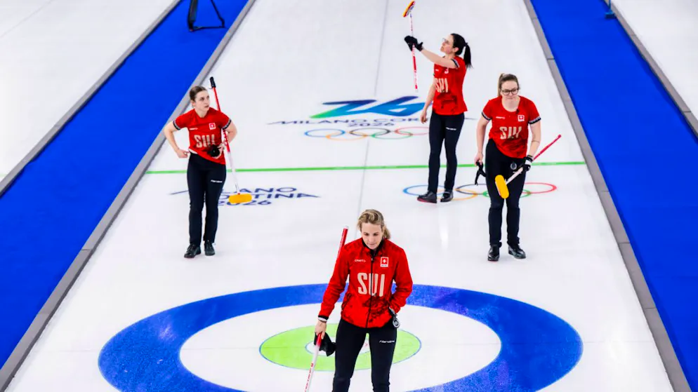 Unter anderen die Curling-Wettbewerbe sollen an den Winterspielen 2030 in Lyon stattfinden