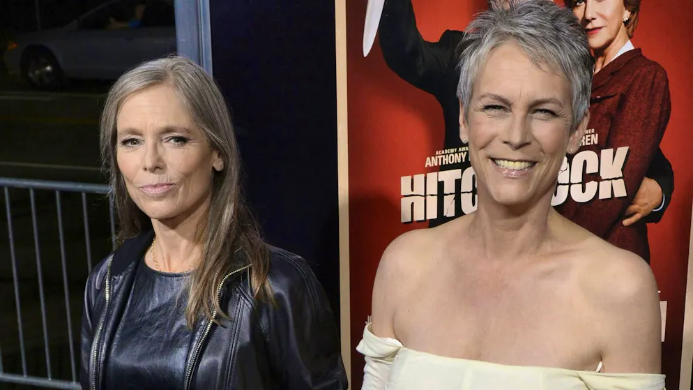 Jamie Lee Curtis and sister Kelly. (archive picture)