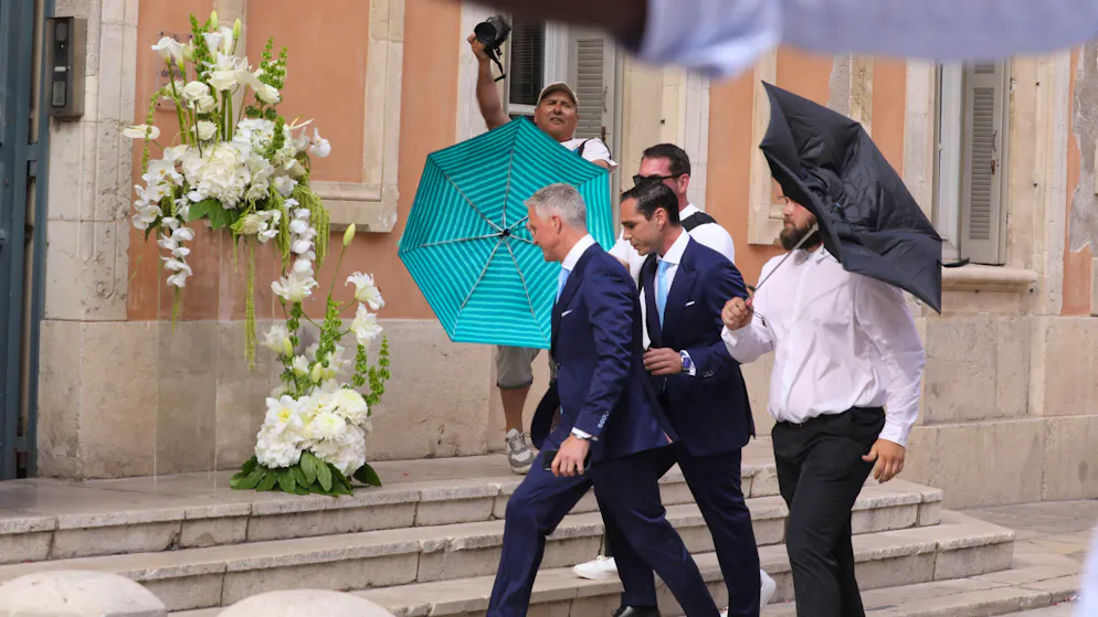 Sohn David als Trauzeuge. Ralf Schumacher sagt Ja in Saint-Tropez