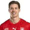 Cedric Itten, Spieler des Schweizer Fussball Nationalteams der Männer, fotografiert am 11. November 2025 in Lausanne. (SFV/KEYSTONE/Cyril Zingaro)
