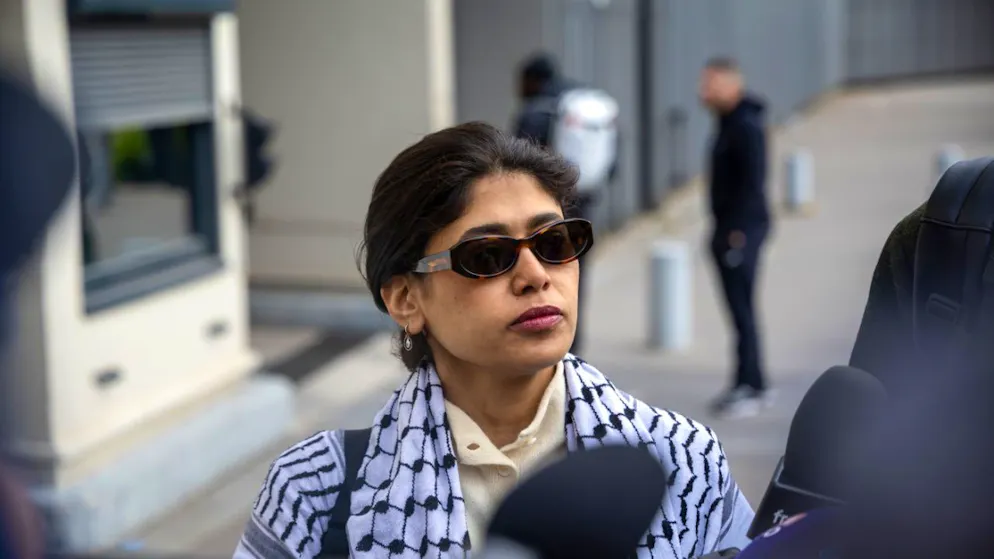 Rima Hassan è una figura nota non solo in Francia.