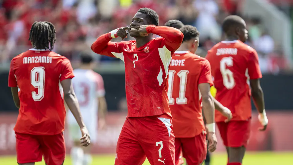 Breel Embolo brachte die Schweiz auf die Siegesstrasse.