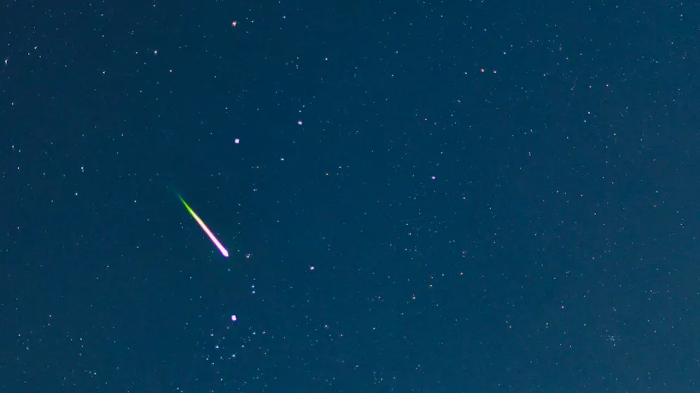 L'explosion de la météorite a eu lieu à 64 km d'altitude (cliché symbolique/Keystone archives).